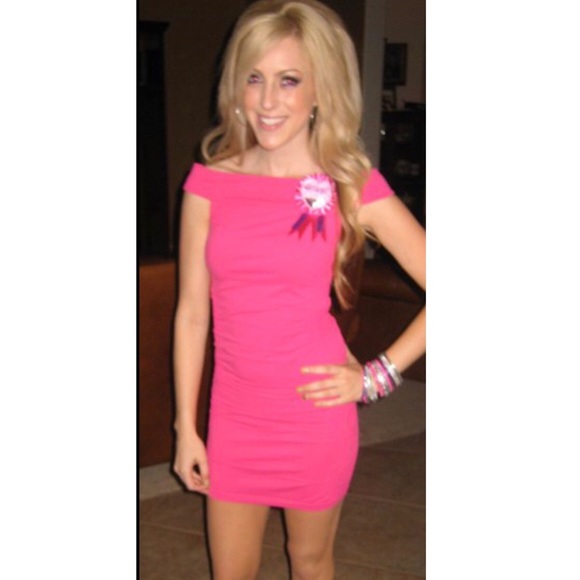 hot pink womens dresses